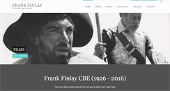 Desktop Screenshot of frankfinlay.net